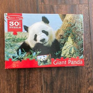 Melissa & Doug Giant Panda 30 Piece Puzzle